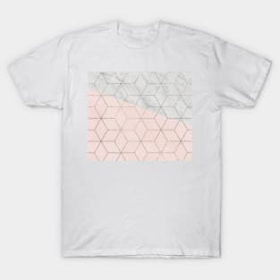 Florence dreams - marble geometric T-Shirt